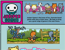 Tablet Screenshot of juniper-games.com